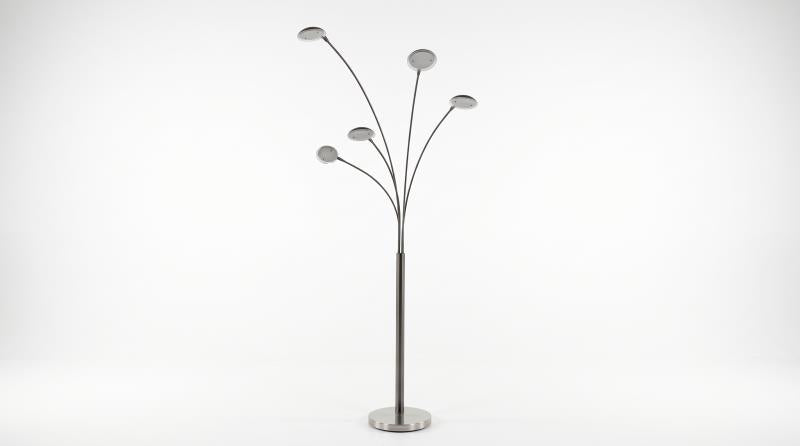 MINIMAL AP403 LAMPARA DE PISO PLATA