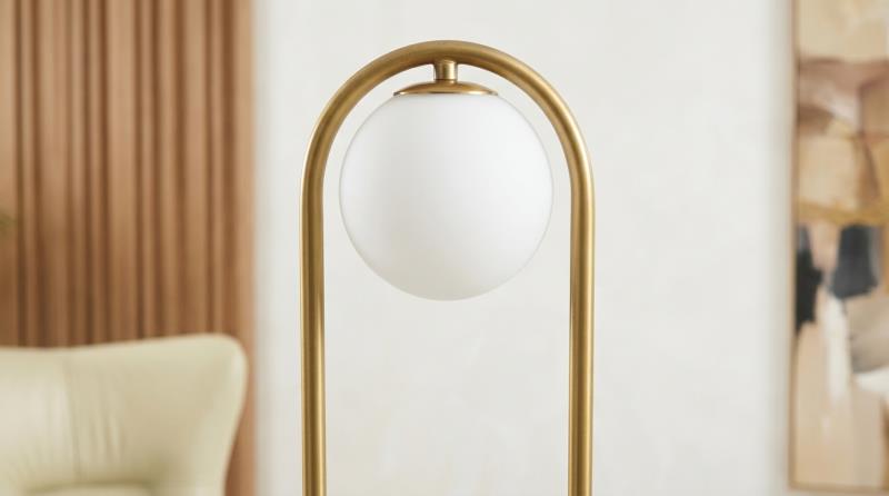 SUIZA LAMPARA DE PISO 1L ORO