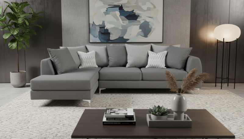 EBONY SALA MODULAR IZQUIERDA TREND GRAY