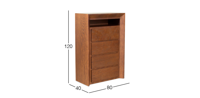 KEYSER CHIFFONIER NOGAL