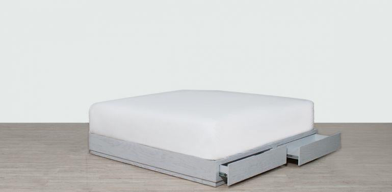 KEYSER BASE C/CAJON CAMA K.S. GRIS