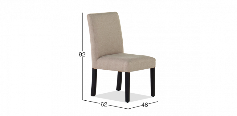 GRANADA SILLA GRIS TAPIZ TREND PEBBLE