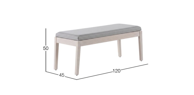 GRANADA II BANCA GRIS TAPIZ TREND PEBBLE 