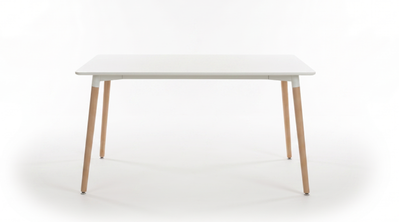 LONDON MESA COMEDOR RECTANGULAR BLANCA