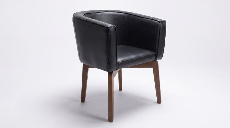 VIZCAINAS SILLON NG NAT PIEL NEGRA SO5966-03