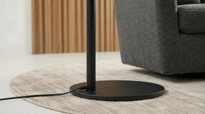 DIER LAMPARA DE PISO NEGRO AP416