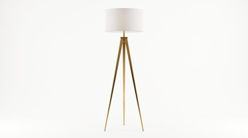 INTER GOLD LAMPARA DE PISO ORO AP396 O