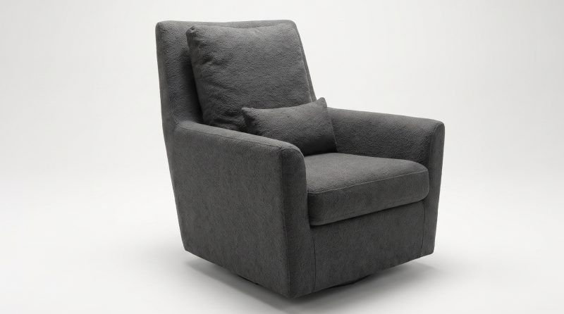 OLIVER SILLON OCASIONAL GIRATORIO APOLO EBONY CM910-SW-F