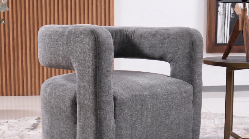MAX SILLON OCASIONAL GIRATORIO TRAFFIC SMOKE BLUE LSG400-SW-F