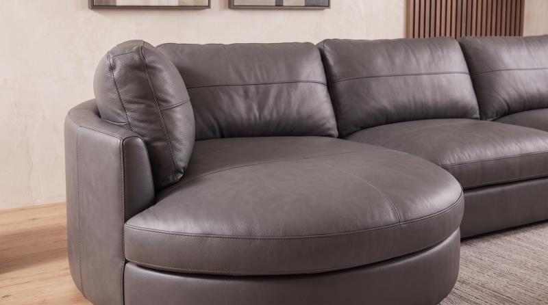 EAGLE SALA MODULAR IZQUIERDA COMB PIEL BULL ONIX/VINIL BULL ONIX
