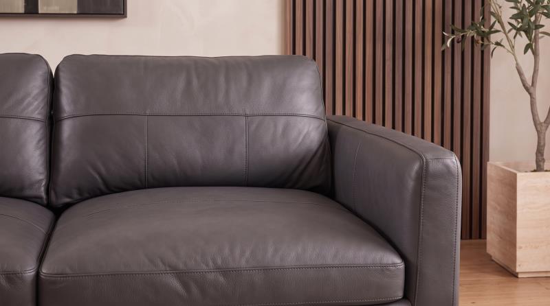 EAGLE SALA MODULAR IZQUIERDA COMB PIEL BULL ONIX/VINIL BULL ONIX
