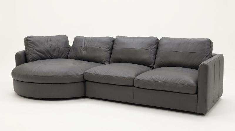 EAGLE SALA MODULAR IZQUIERDA COMB PIEL BULL ONIX/VINIL BULL ONIX