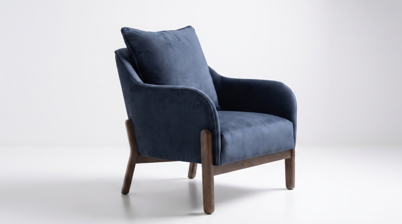 MIKO SILLON OCASIONAL AZUL ESCAPE COBALT