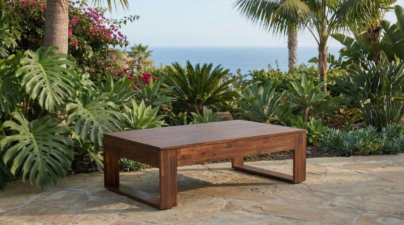 KIPOS EXL MESA DE CENTRO RECTANGULAR ACACIA