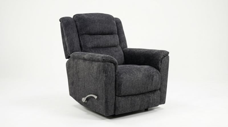 BRODI RECLINABLE TAP. CALGARY SLATE (L1-1KS)