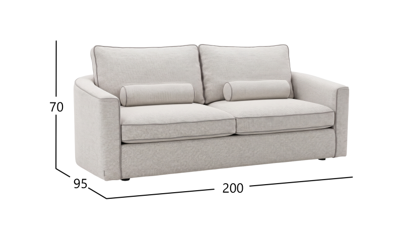 LAVINI SOFA HOUSTON PORCELAIN