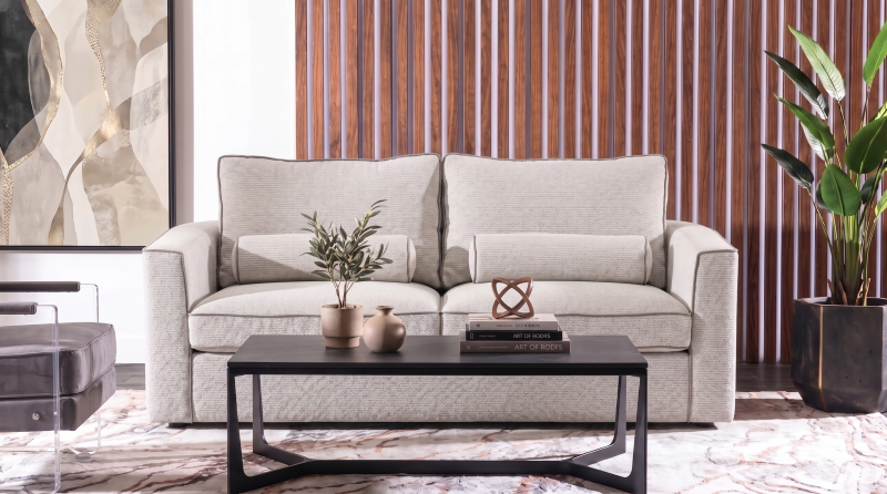 LAVINI LOVE SEAT HOUSTON PORCELAIN