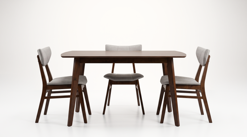 VALENCIA MESA COMEDOR RECTANGULAR NOGAL LW-127-MR-NOG