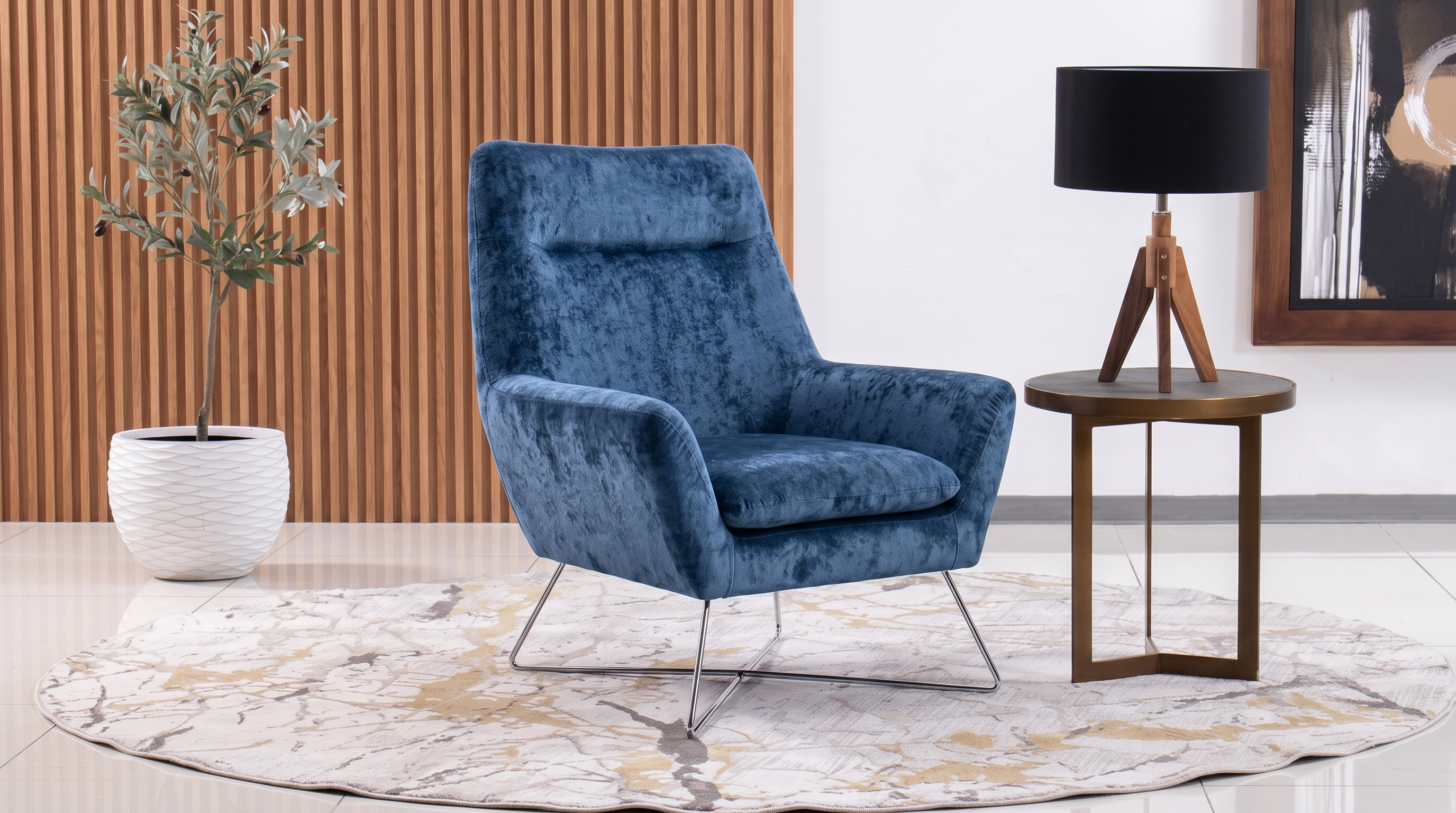 ALEX SILLON OCASIONAL P/CROMADAS TREVISO MIDNIGHT