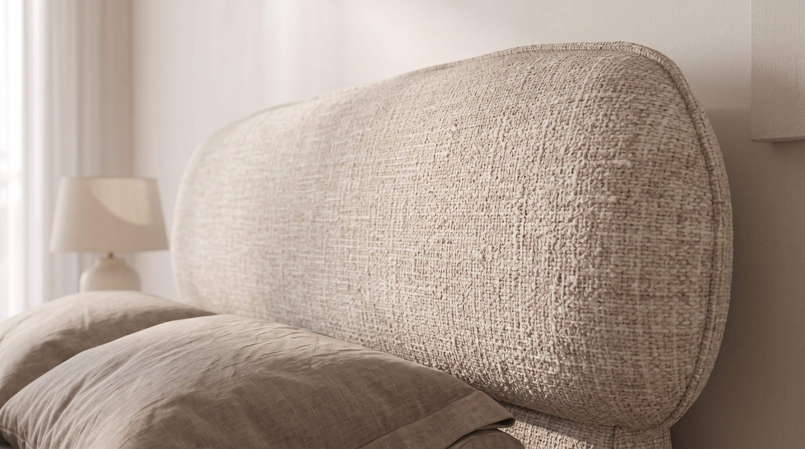 AMSTERDAM BEIGE BASE CAMA MATRIMONIAL