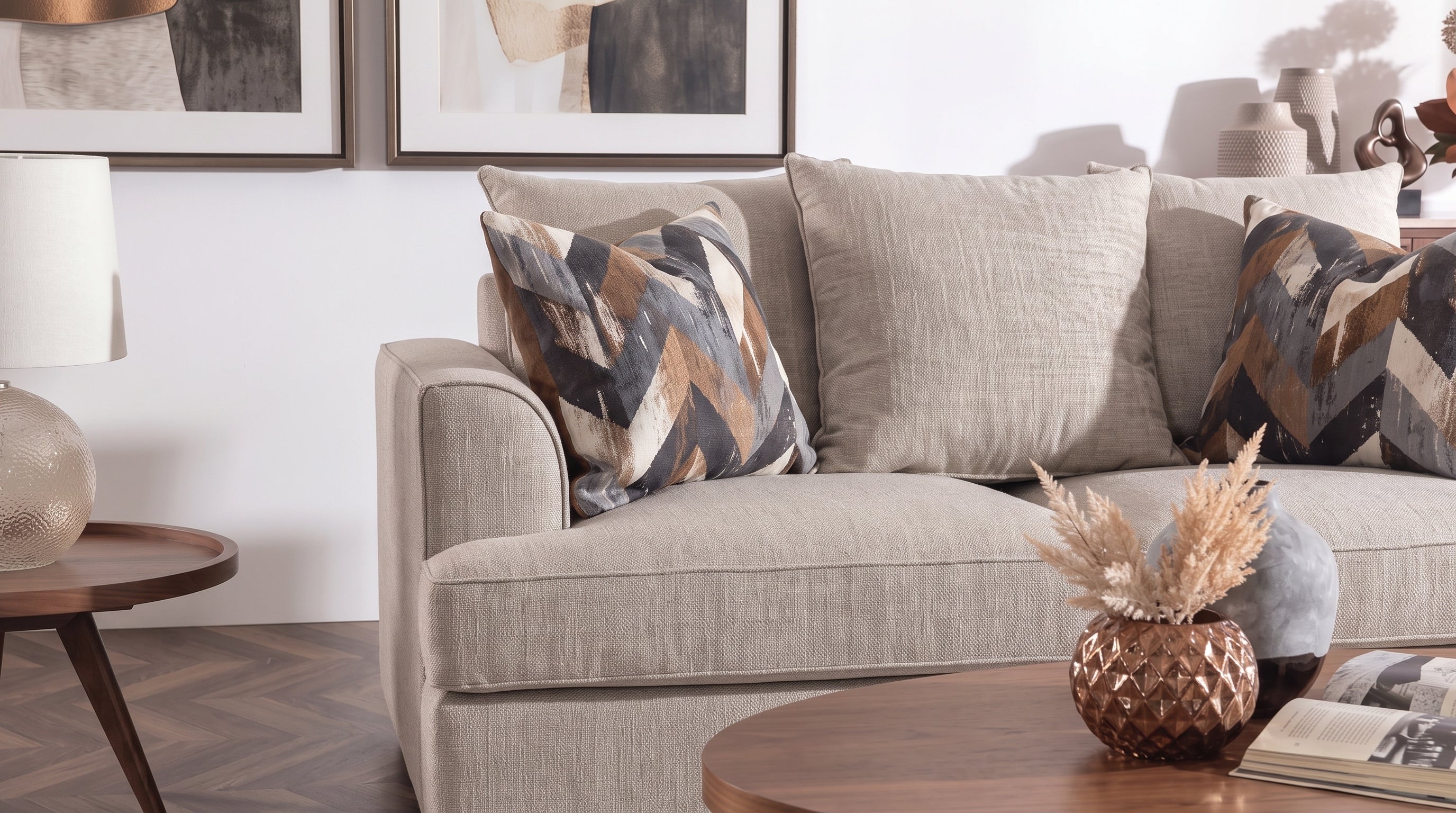 CANBERRA LOVE SEAT BEIGE