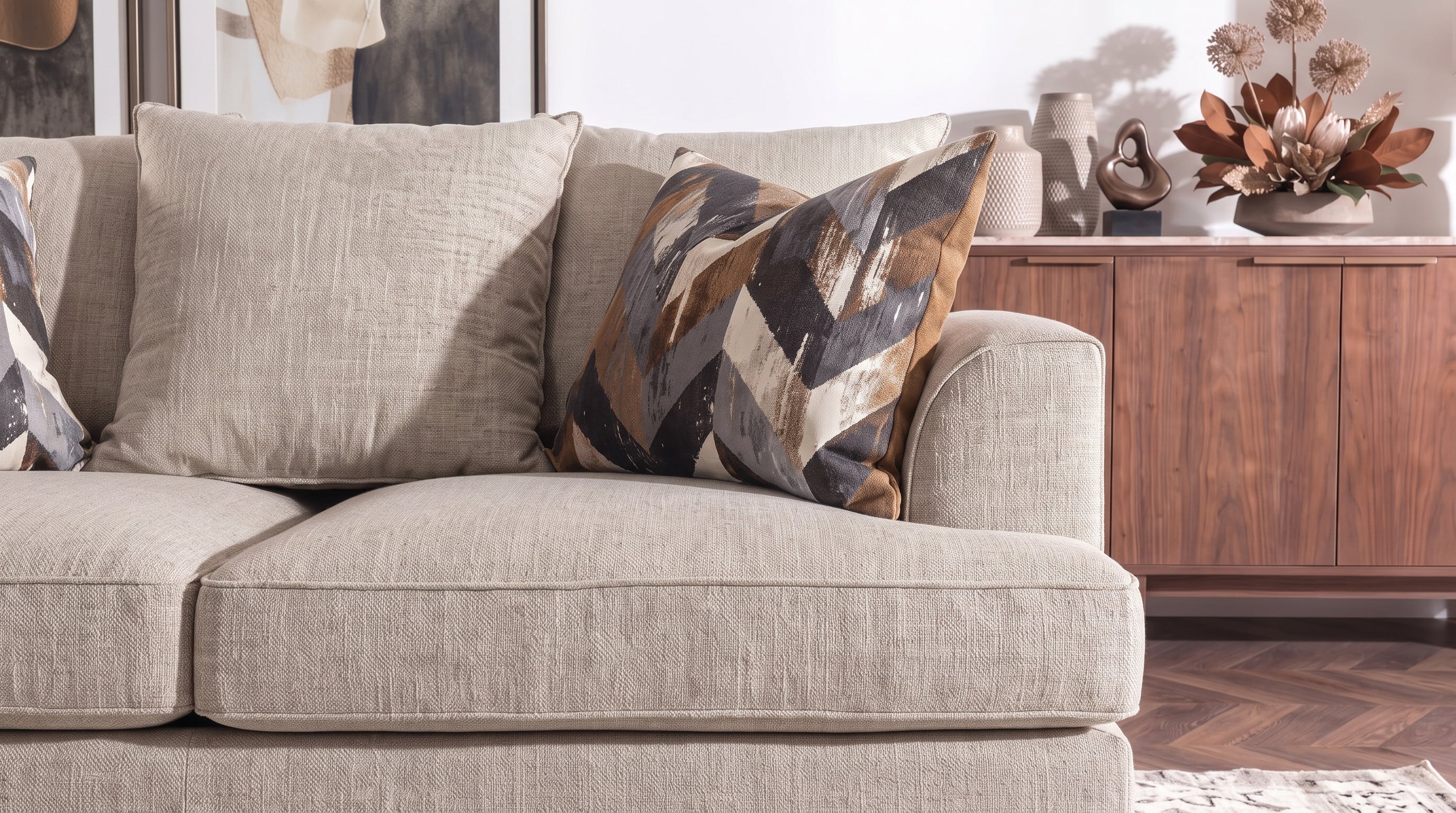 CANBERRA LOVE SEAT BEIGE