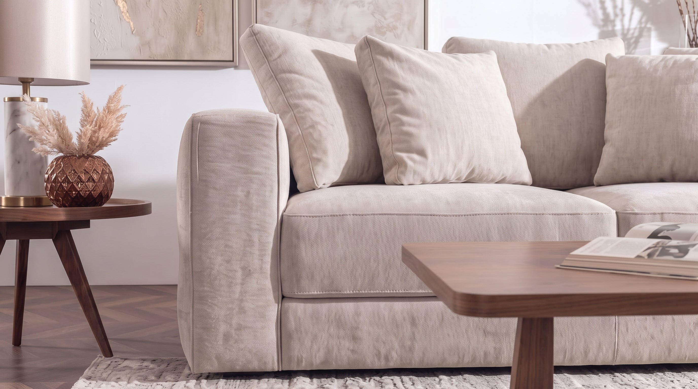 CARENZA LOVE SEAT BRUNA BIT NATURAL