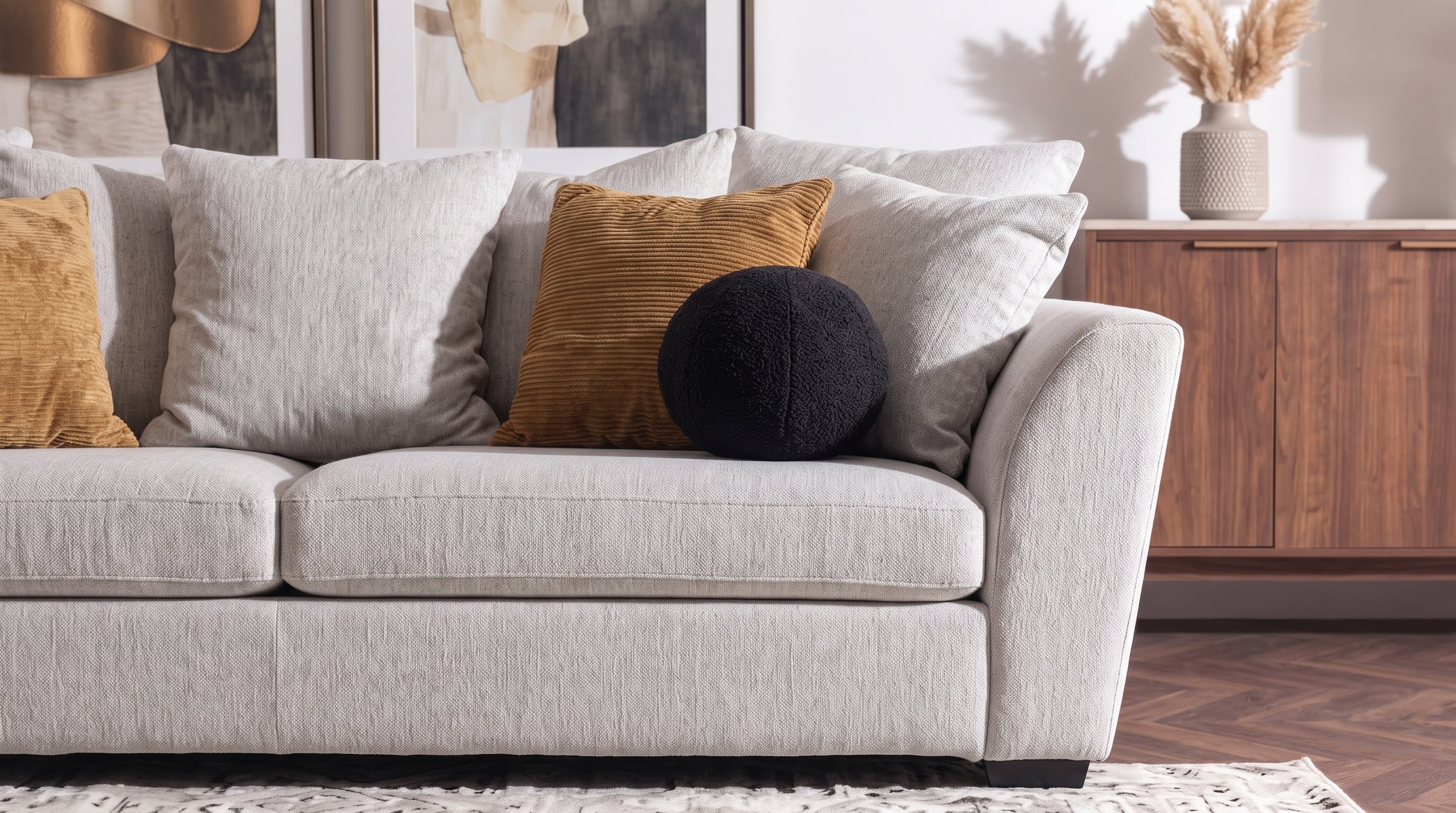 CLARISSA SOFA BOLTON FLAX
