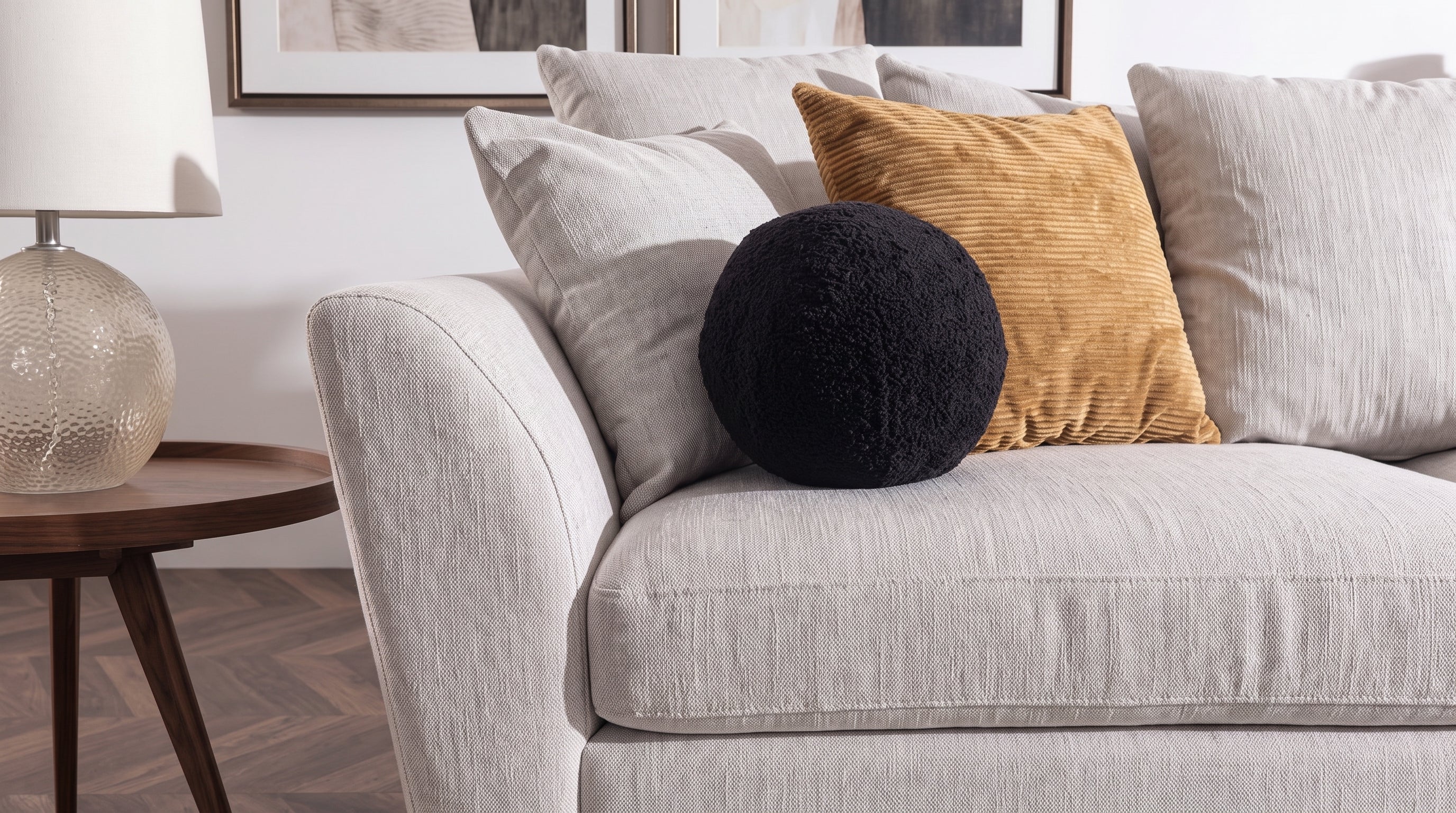CLARISSA SOFA BOLTON FLAX