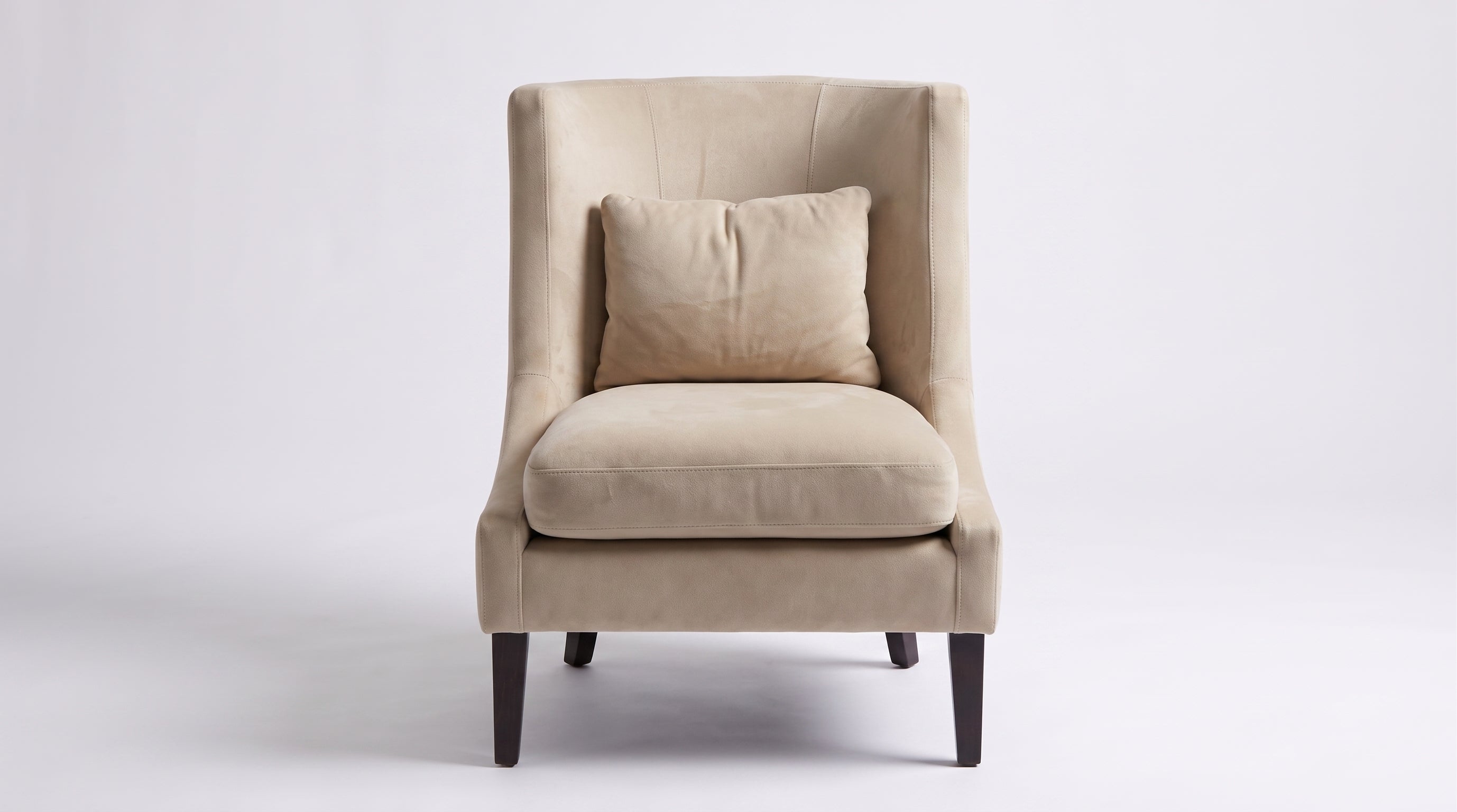 MALIBU SILLON OCASIONAL PIEL NOBUCK SILVER