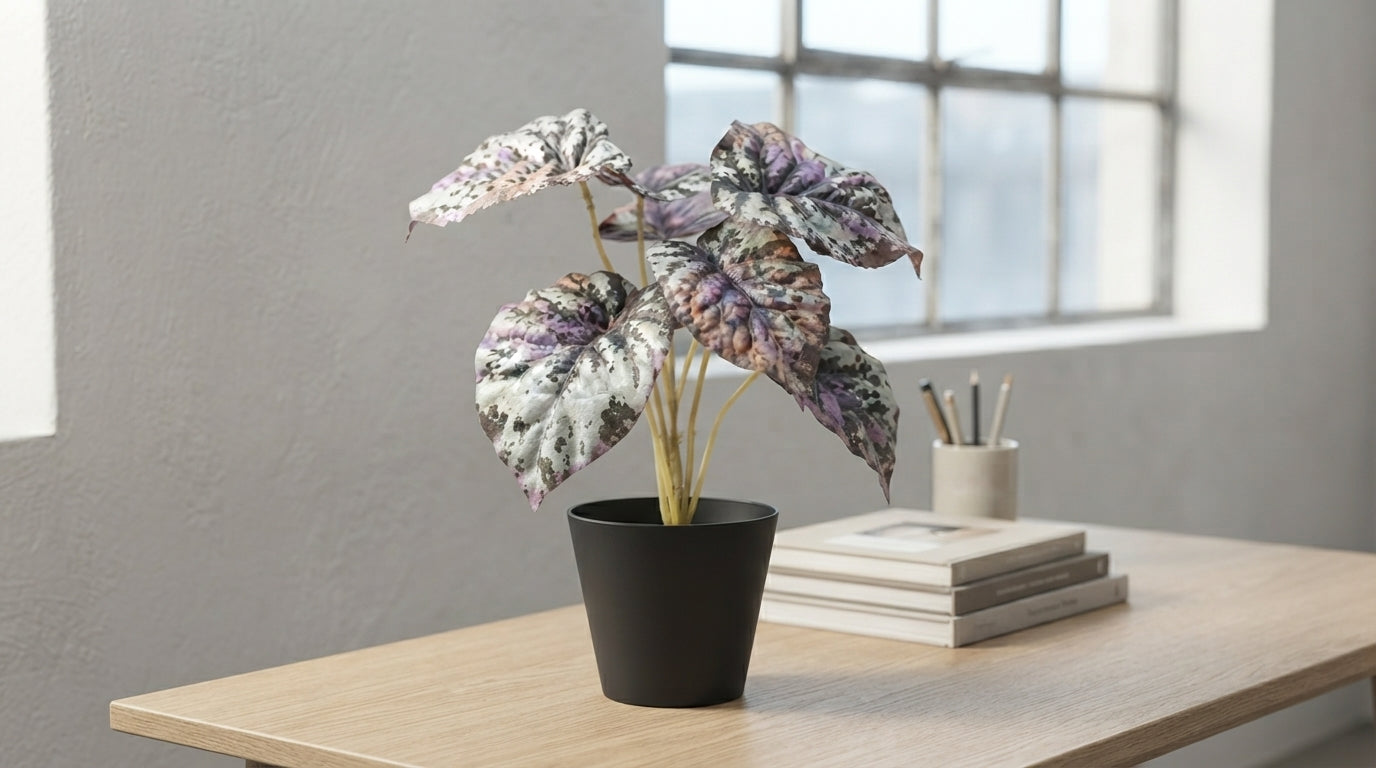 BRONCE PLANTA ARTIFICIAL EN MACETA