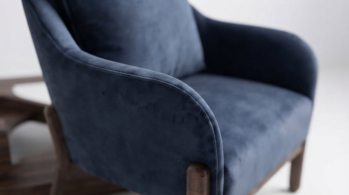 MIKO SILLON OCASIONAL AZUL ESCAPE COBALT