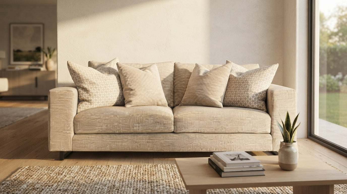 WHISTLER LOVE SEAT CROSBY CREAM
