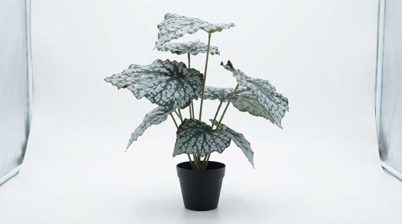 BEGONIA PLANTA ARTIFICIAL EN MACETA