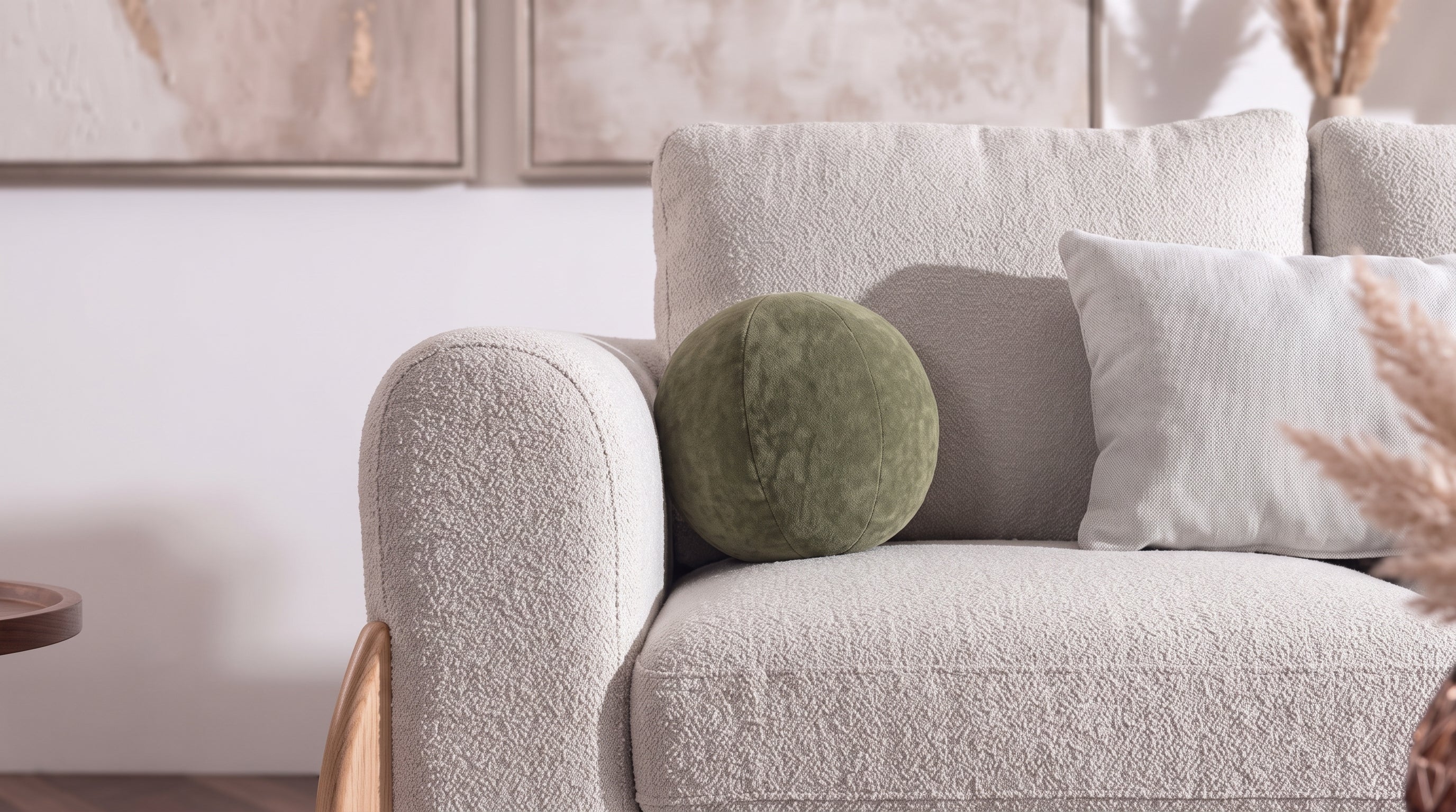 NEBIA LOVE SEAT TITUS CHALK
