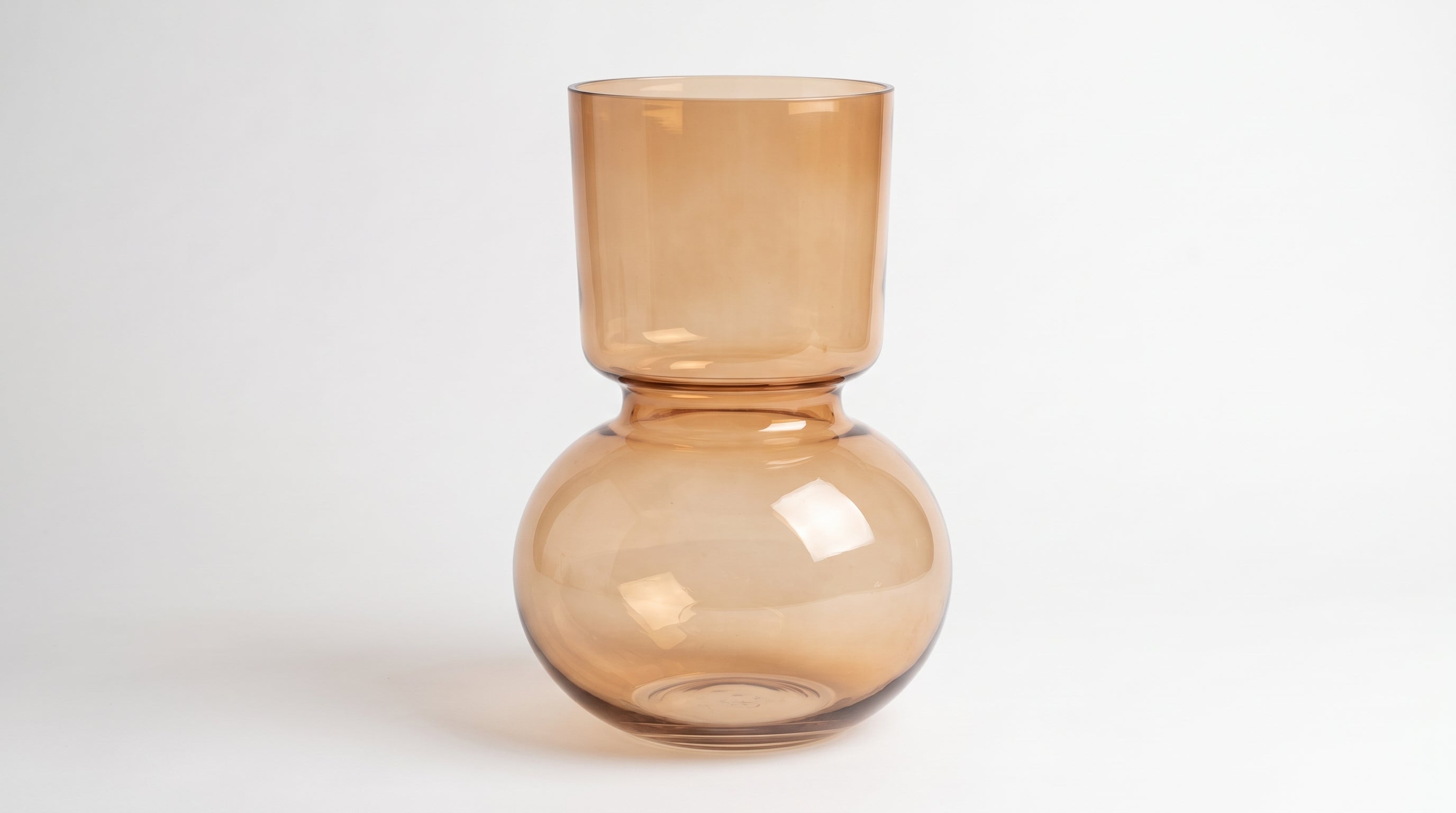 PEACH FLORERO DE CRISTAL CHICO