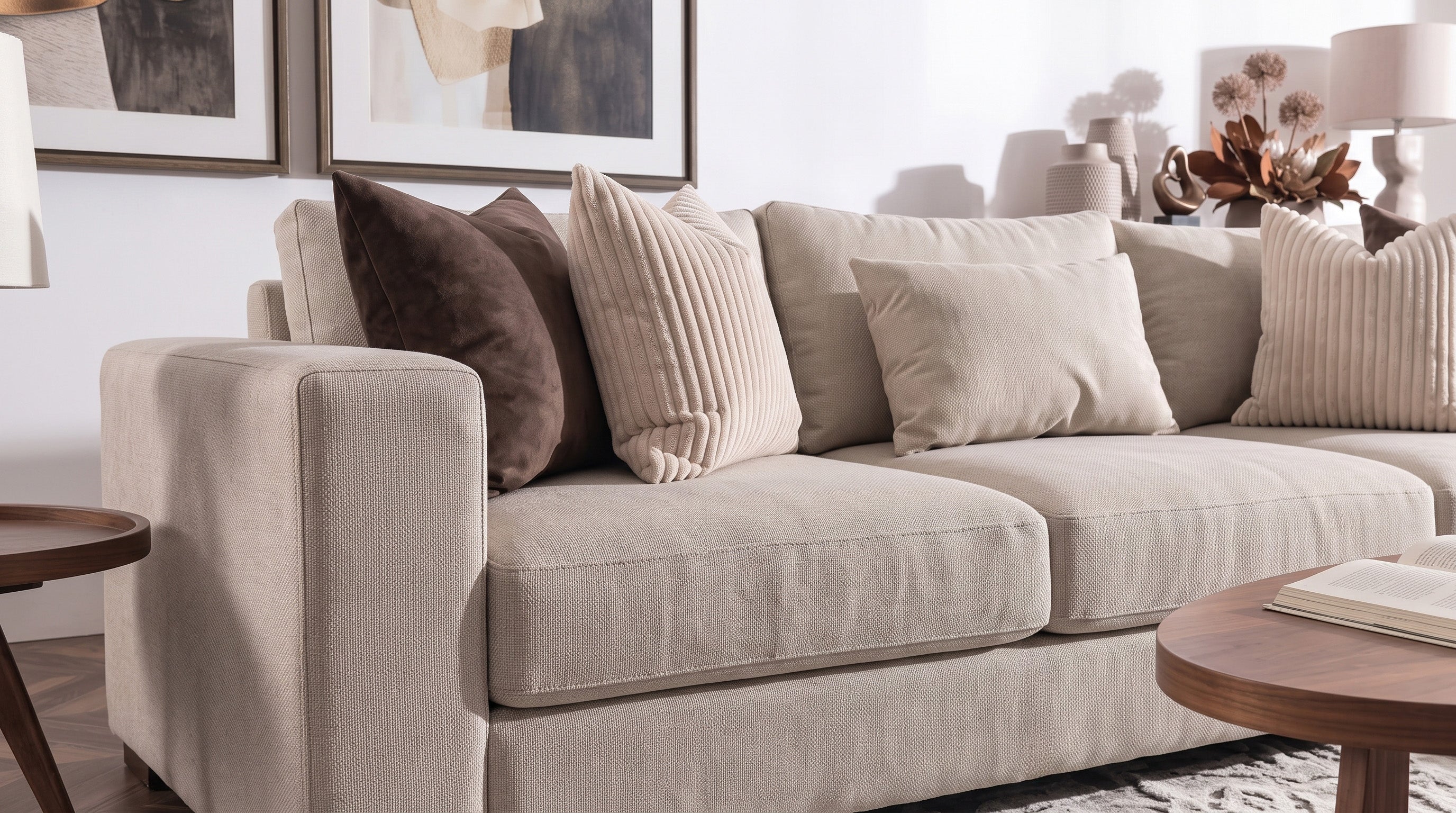 PIER SOFA FRESNO OYSTER