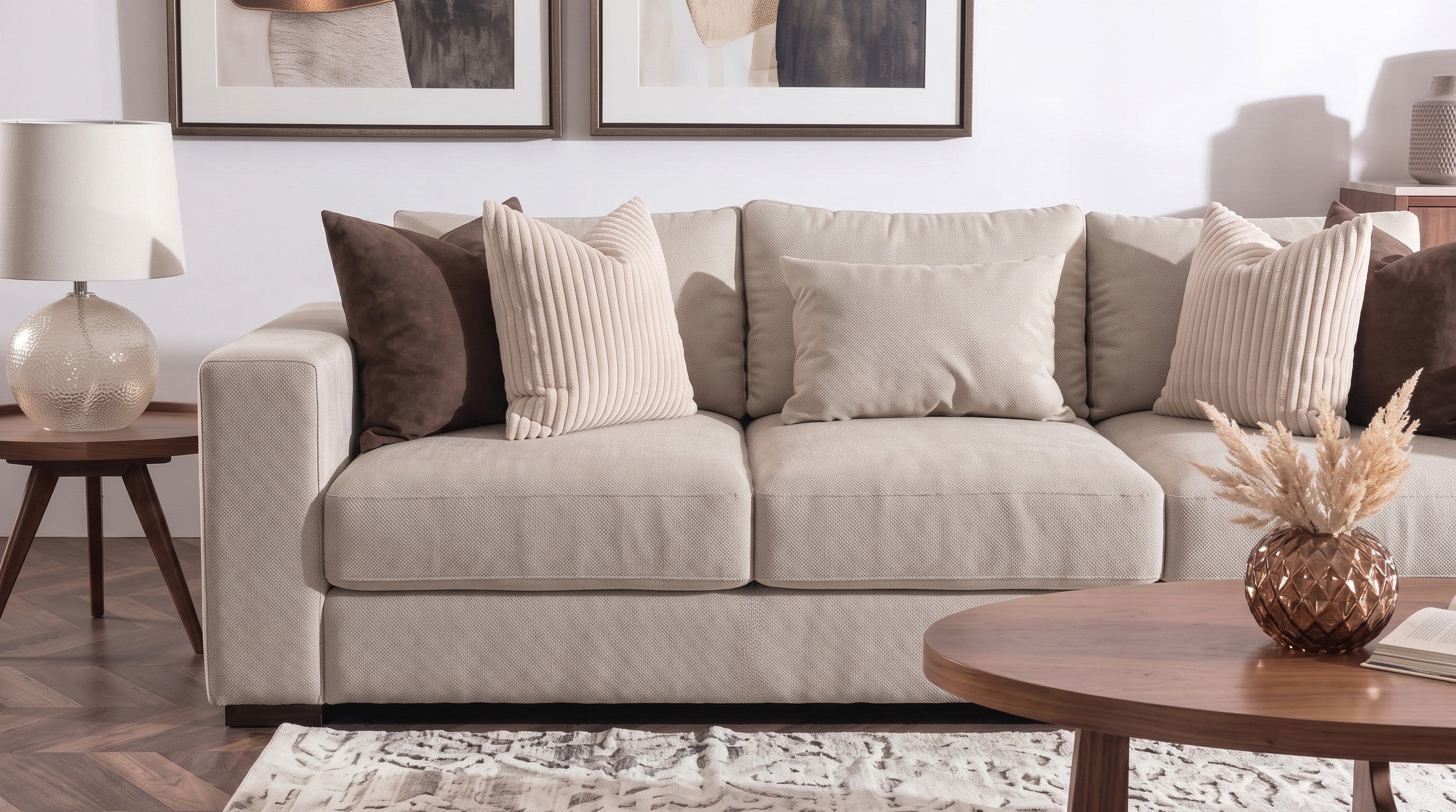 PIER SOFA FRESNO OYSTER