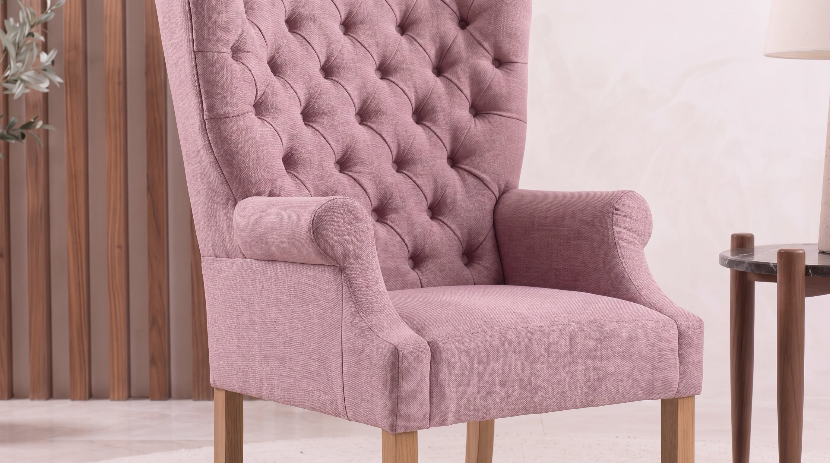 REYNA SILLON OCASIONAL CAPITONADO VIOLETA
