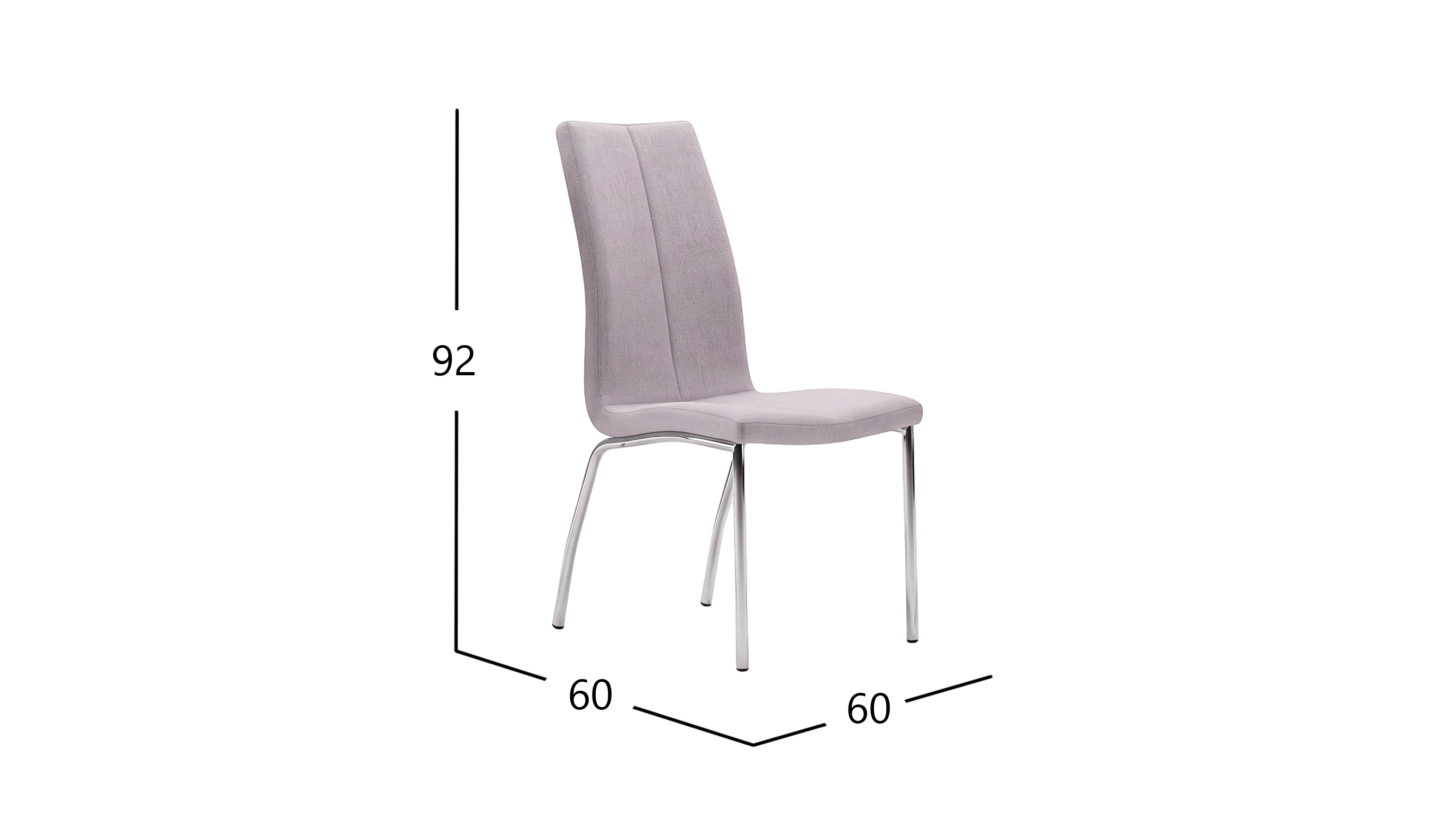 GALIA SILLA TELA GRIS