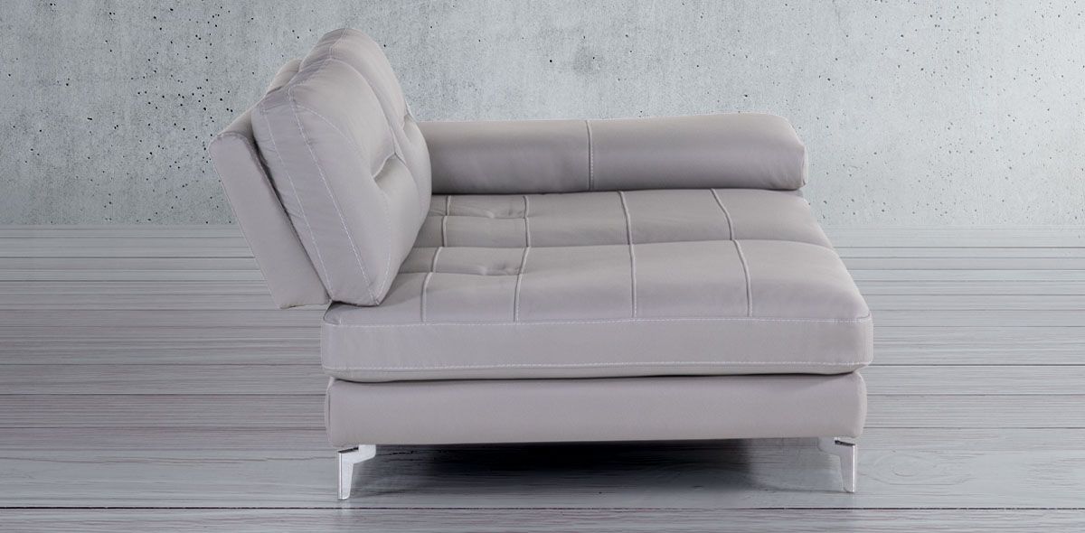 BICCARI SOFA DERECHO PV BULL SILVER